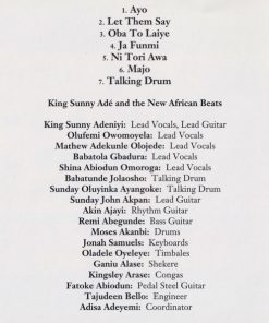 King Sunny Ade And The New African Beats - Live At The Hollywood Palace (CD, Album) (Near Mint (NM or M-)) - Image 4