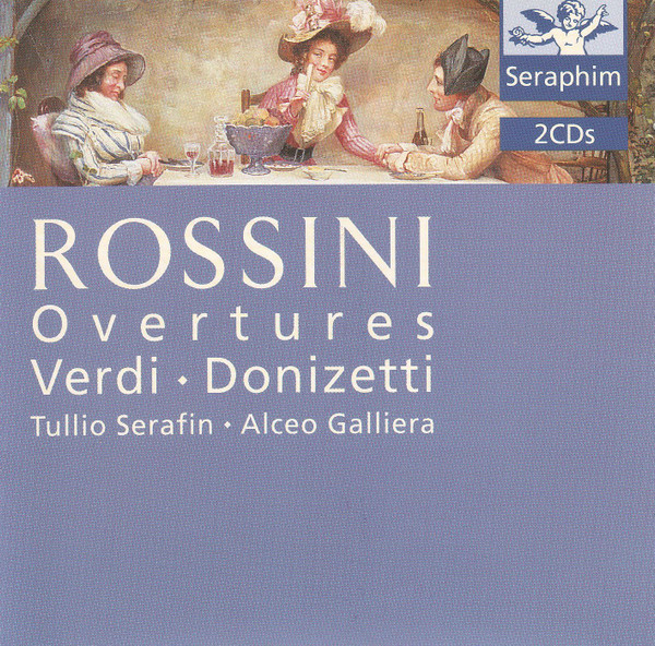 Gioacchino Rossini, Giuseppe Verdi, Gaetano Donizetti - Ouvertures (CD) (Near Mint (NM or M-))