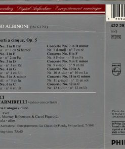 Alternative view of Tomaso Albinoni ● I Musici - 12 Concerti A Cinque Op. 5 (CD) (Near Mint (NM or M-))