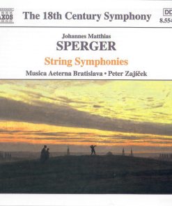 Johannes Matthias Sperger - Musica Aeterna, Peter Zajíček - String Symphonies (CD) (Near Mint (NM or M-))