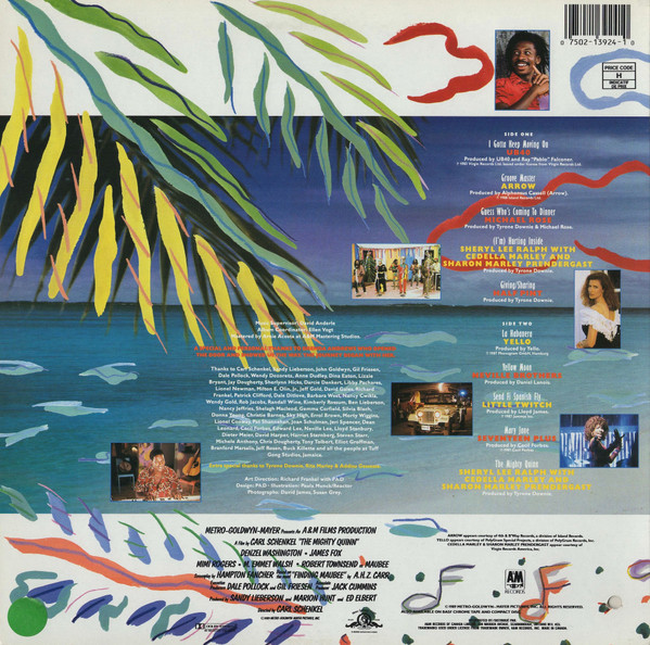 Various - The Mighty Quinn (Original Motion Picture Soundtrack) (LP, Comp) (Mint (M)) - Image 2