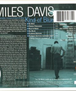 Alternative view of Miles Davis - Kind Of Blue (CD, Album, RE, RM, Dis) (Near Mint (NM or M-))