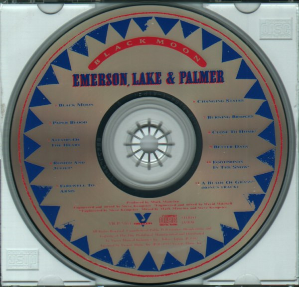 Emerson, Lake & Palmer = Emerson, Lake & Palmer - Black Moon = ブラック・ムーン (CD, Album, RM) (Near Mint (NM or M-)) - Image 5