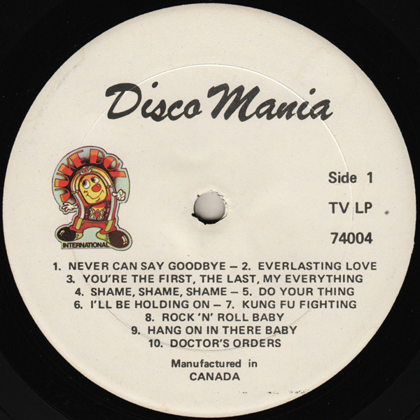 Various - Discomania (LP, Comp, Mixed) (Mint (M)) - Image 3