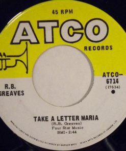 R.B. Greaves - Take A Letter Maria  (7", Single) (Very Good (VG))
