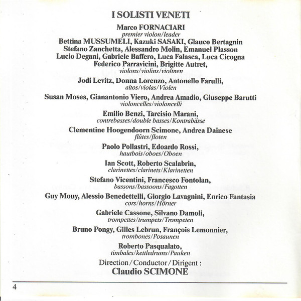 Gioacchino Rossini - I Solisti Veneti, Claudio Scimone - Stabat Mater (CD) (Near Mint (NM or M-)) - Image 4