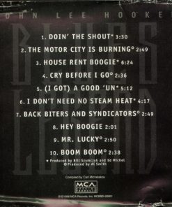 John Lee Hooker - Blues Legend (CD, Comp) (Mint (M)) - Image 4