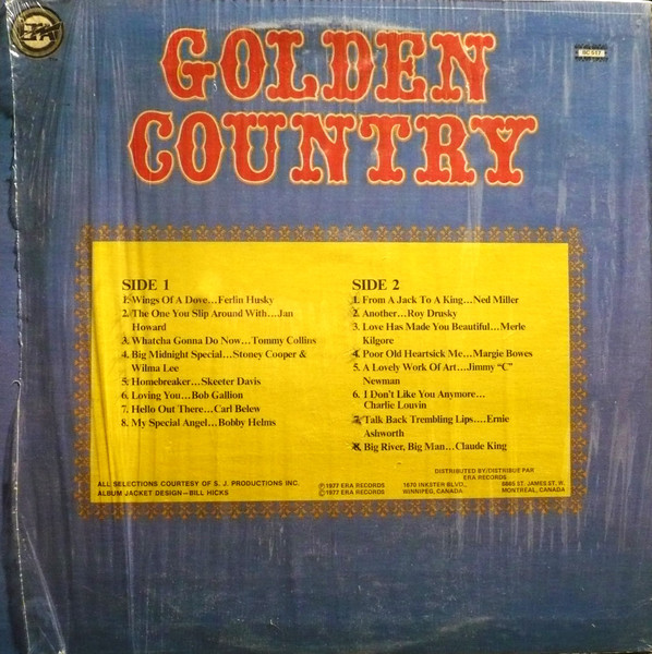 Various - Golden Country (LP, Comp) (Mint (M)) - Image 2