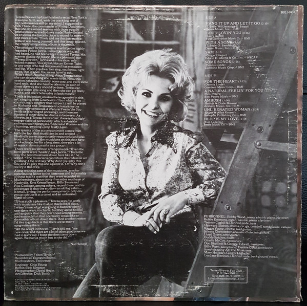 Teresa Brewer - Unliberated Woman (LP, Album) (Mint (M)) - Image 2