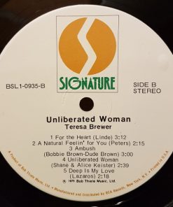 Teresa Brewer - Unliberated Woman (LP, Album) (Mint (M)) - Image 4