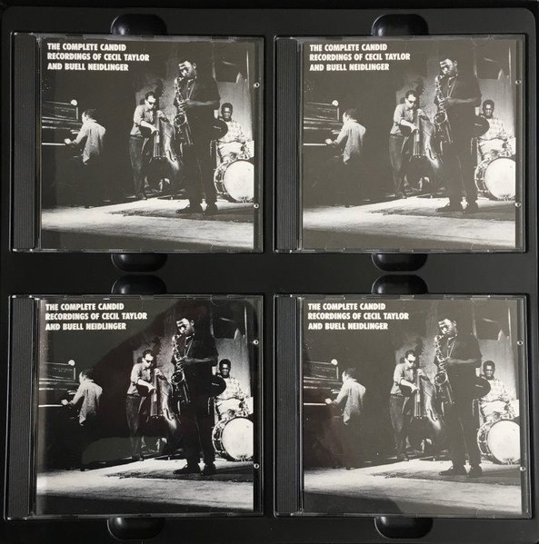 Cecil Taylor And Buell Neidlinger - The Complete Candid Recordings Of Cecil Taylor And Buell Neidlinger (4xCD, Album, RE + Box, Comp, Ltd, Num) (Mint (M)) - Image 2
