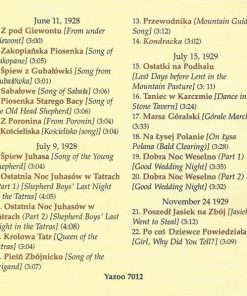 Alternative view of The Karol Stoch Band - Fire In The Mountains Vol. 1 (Polish Mountain Fiddle Music) (CD, Comp, RM) (Mint (M))