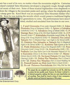 The Karol Stoch Band - Fire In The Mountains Vol. 1 (Polish Mountain Fiddle Music) (CD, Comp, RM) (Mint (M)) - Image 3