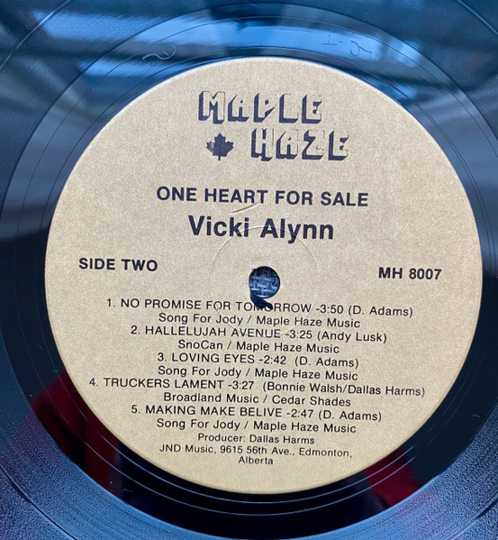 Vicki Alynn - One Heart For Sale (LP, Album) (Mint (M)) - Image 4