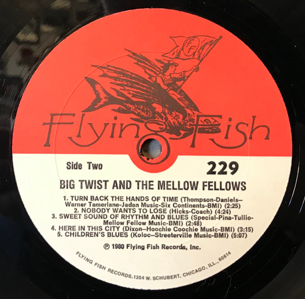 Big Twist And The Mellow Fellows - Big Twist & The Mellow Fellows (LP, Album) (Mint (M)) - Image 4