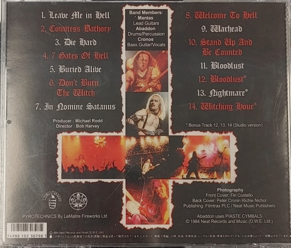 Venom (8) – The 7th Date Of Hell (Live At Hammersmith Odeon 1984