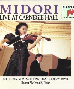 Midori Goto, Robert McDonald - Live At Carnegie Hall (CD, Album, Pit) (Near Mint (NM or M-))