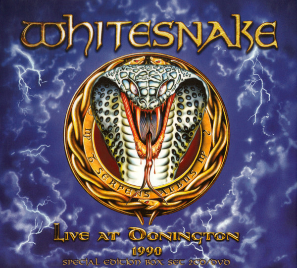 Whitesnake - Live At Donington 1990 (Special Edition Box Set 2CD/DVD) (2xCD, Album + DVD-V, NTSC + S/Edition, Dig) (Near Mint (NM or M-))