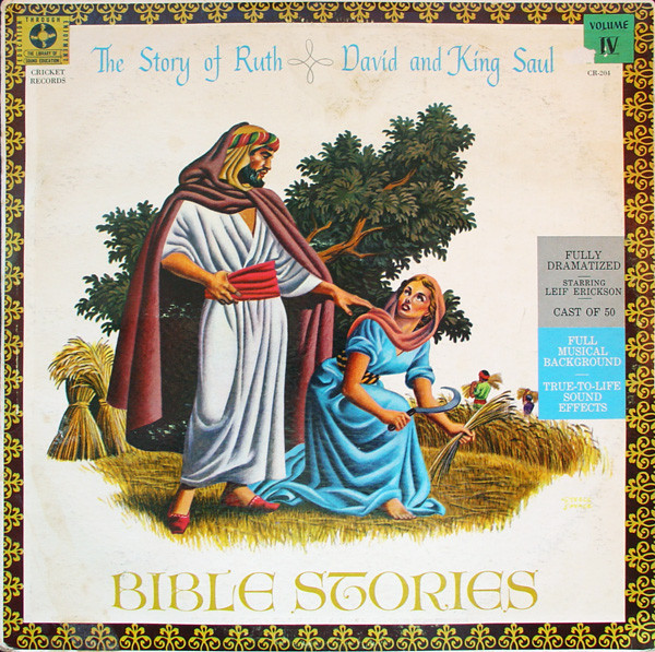 Leif Erickson - Bible Stories Volume IV: The Story Of Ruth / David And King Saul (LP, Album) (Mint (M))