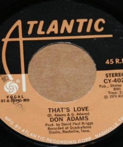 Don Adams (4) - That's Love (7", Single) (Very Good Plus (VG+))