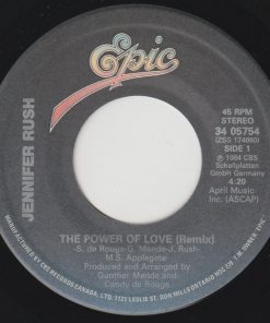Jennifer Rush - The Power Of Love (Remix) (7", Single) (Near Mint (NM or M-))