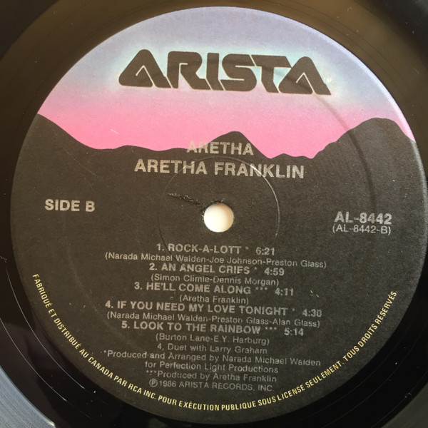 Aretha Franklin - Aretha (LP, Album) (Mint (M)) - Image 4
