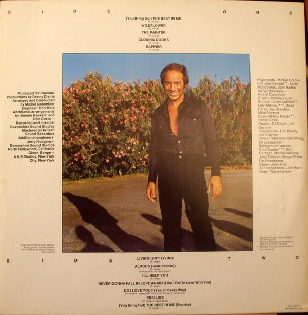 Paul Anka - The Painter (LP, Album, Quad) (Mint (M)) - Image 2