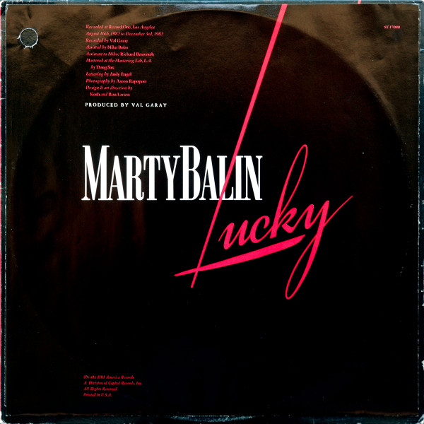 Marty Balin - Lucky (LP, Album, Win) (Mint (M)) - Image 5