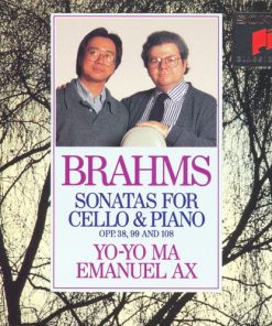 Johannes Brahms, Yo-Yo Ma, Emanuel Ax - Sonatas For Cello And Piano (CD, Album) (Near Mint (NM or M-))