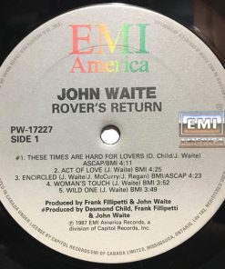 John Waite - Rover's Return (LP, Album) (Mint (M)) - Image 3