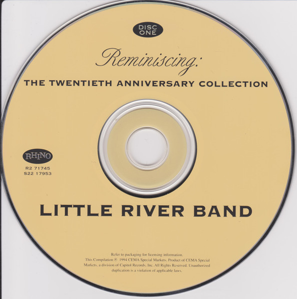 Little River Band - Reminiscing: The Twentieth Anniversary Collection (2xCD, Comp, RM) (Near Mint (NM or M-)) - Image 3
