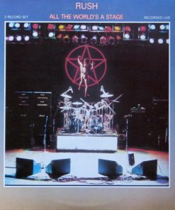 Rush - All The World's A Stage (2xLP, Album, Rol) (Mint (M))