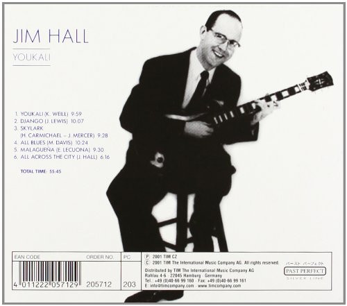 Jim Hall - Youkali (CD, Album, RE) (Mint (M)) - Image 2