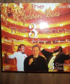 Luciano Pavarotti, José Carreras, Placido Domingo - The Golden Voices Of The 3 Tenors (3xCD, Comp + Box) (Near Mint (NM or M-))