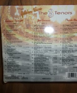 Alternative view of Luciano Pavarotti, José Carreras, Placido Domingo - The Golden Voices Of The 3 Tenors (3xCD, Comp + Box) (Near Mint (NM or M-))