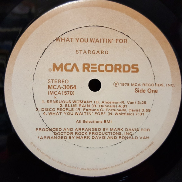 Stargard - What You Waitin' For (LP, Album) (Mint (M)) - Image 3