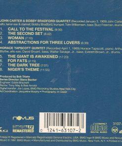 Alternative view of John Carter & Bobby Bradford Quartet And Horace Tapscott Quintet - West Coast Hot (CD, Comp, RM) (Near Mint (NM or M-))