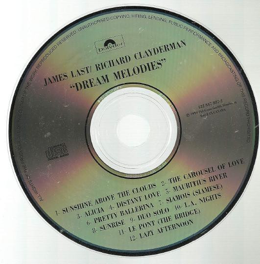 James Last & Richard Clayderman - “Dream Melodies” (CD, Album) (Near Mint (NM or M-)) - Image 2