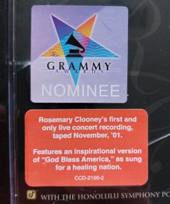 Alternative view of Rosemary Clooney - The Last Concert (CD, Album) (Near Mint (NM or M-))