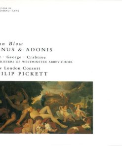 John Blow - Catherine Bott, Michael George (3), Libby Crabtree, The Choir Of Westminster Abbey, New London Consort, Philip Pickett - Venus & Adonis (CD, Album, Car) (Near Mint (NM or M-))