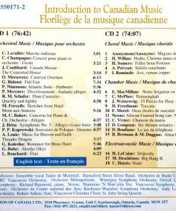 Alternative view of Various - Introduction To Canadian Music / Florilège De La Musique Canadienne (2xCD, Comp) (Near Mint (NM or M-))