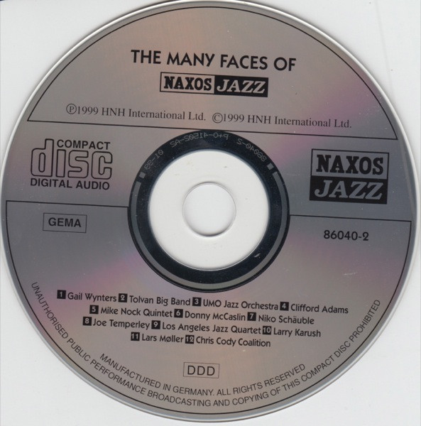 Various - The Many Faces Of Naxos Jazz (CD, Comp) (Mint (M)) - Image 3