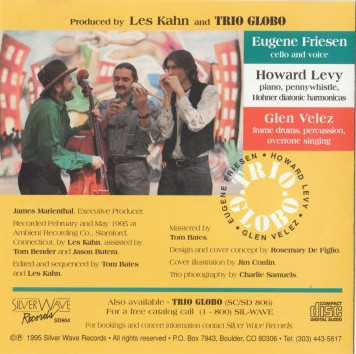 Trio Globo - Carnival Of Souls (CD, Album) (Very Good Plus (VG+)) - Image 2