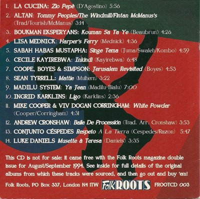 Various - Froots #3 (CD, Comp) (Mint (M)) - Image 2