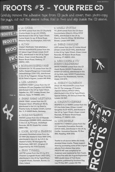 Various - Froots #3 (CD, Comp) (Mint (M)) - Image 3