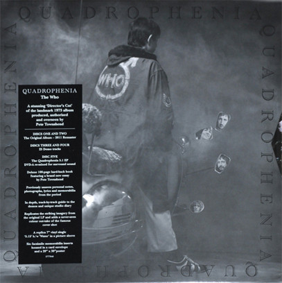The Who - Quadrophenia (Box, Dlx, Ltd, Dir + 2xCD, Album, RE, RM + 2xCD, A) (Near Mint (NM or M-))