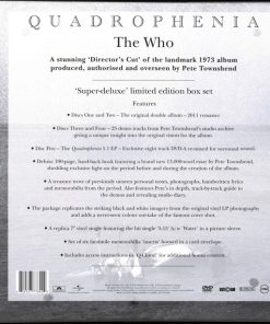 Alternative view of The Who - Quadrophenia (Box, Dlx, Ltd, Dir + 2xCD, Album, RE, RM + 2xCD, A) (Near Mint (NM or M-))