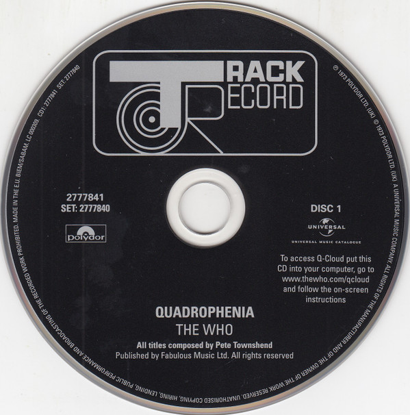 The Who - Quadrophenia (Box, Dlx, Ltd, Dir + 2xCD, Album, RE, RM + 2xCD, A) (Near Mint (NM or M-)) - Image 5