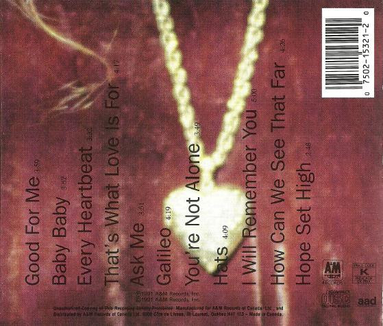 Amy Grant - Heart In Motion (CD, Album) (Near Mint (NM or M-)) - Image 3