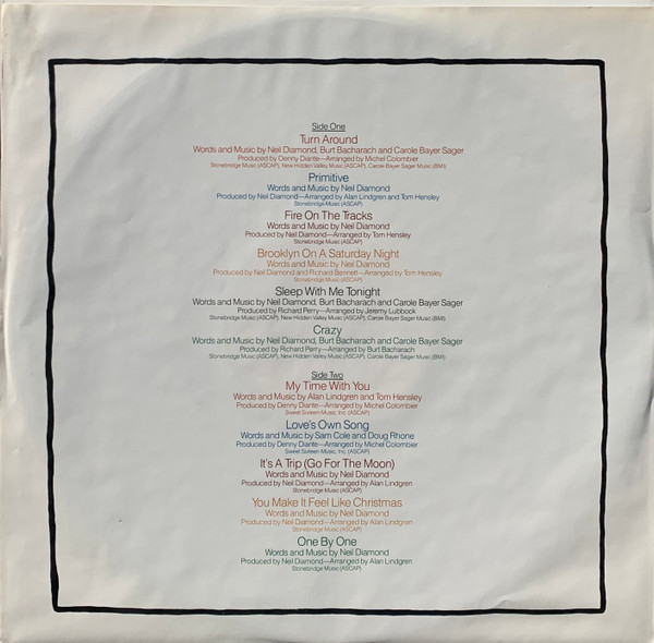 Neil Diamond - Primitive (LP, Album) (Mint (M)) - Image 5